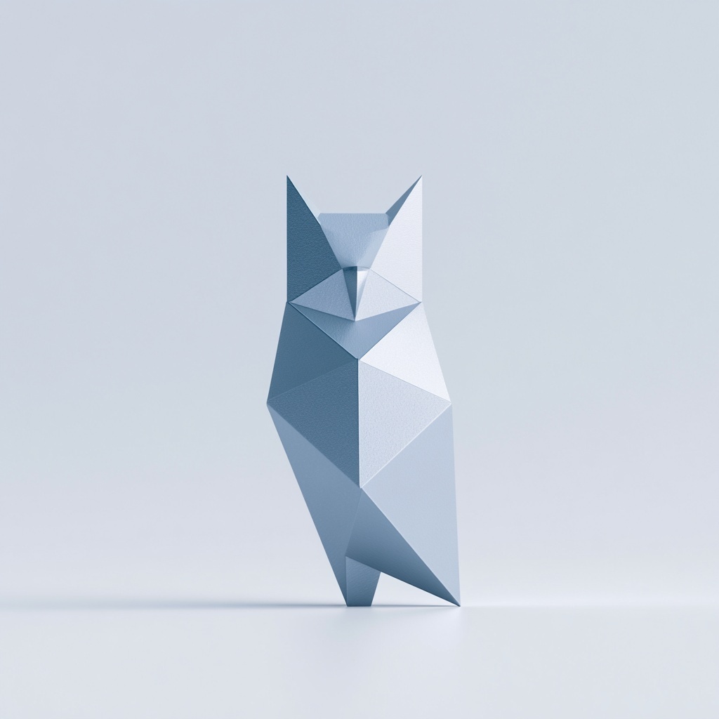思索者 THINKER 白金の梟